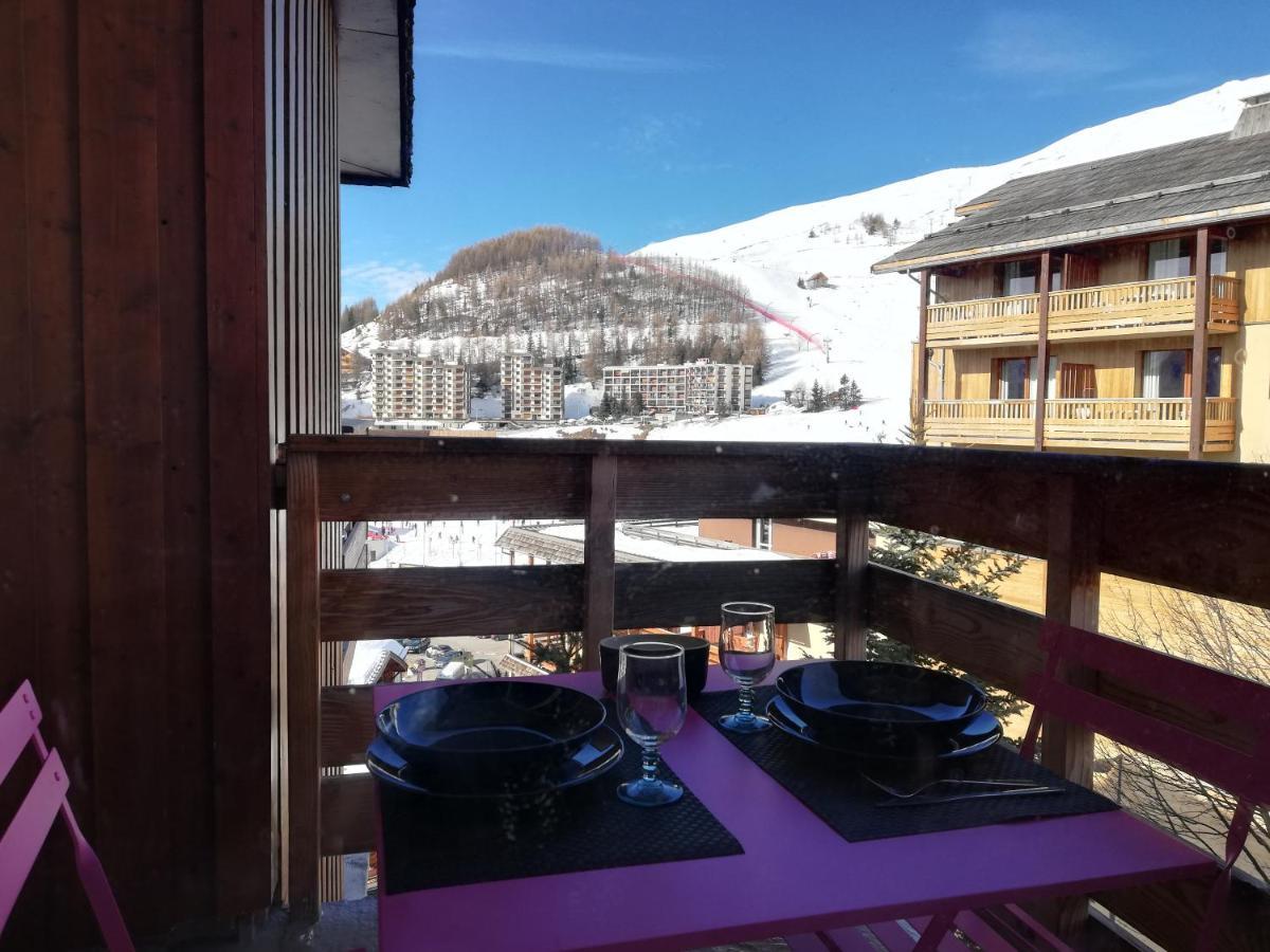Orcieres Rond Point Des Pistes, Front De Neige Apartment Bagian luar foto