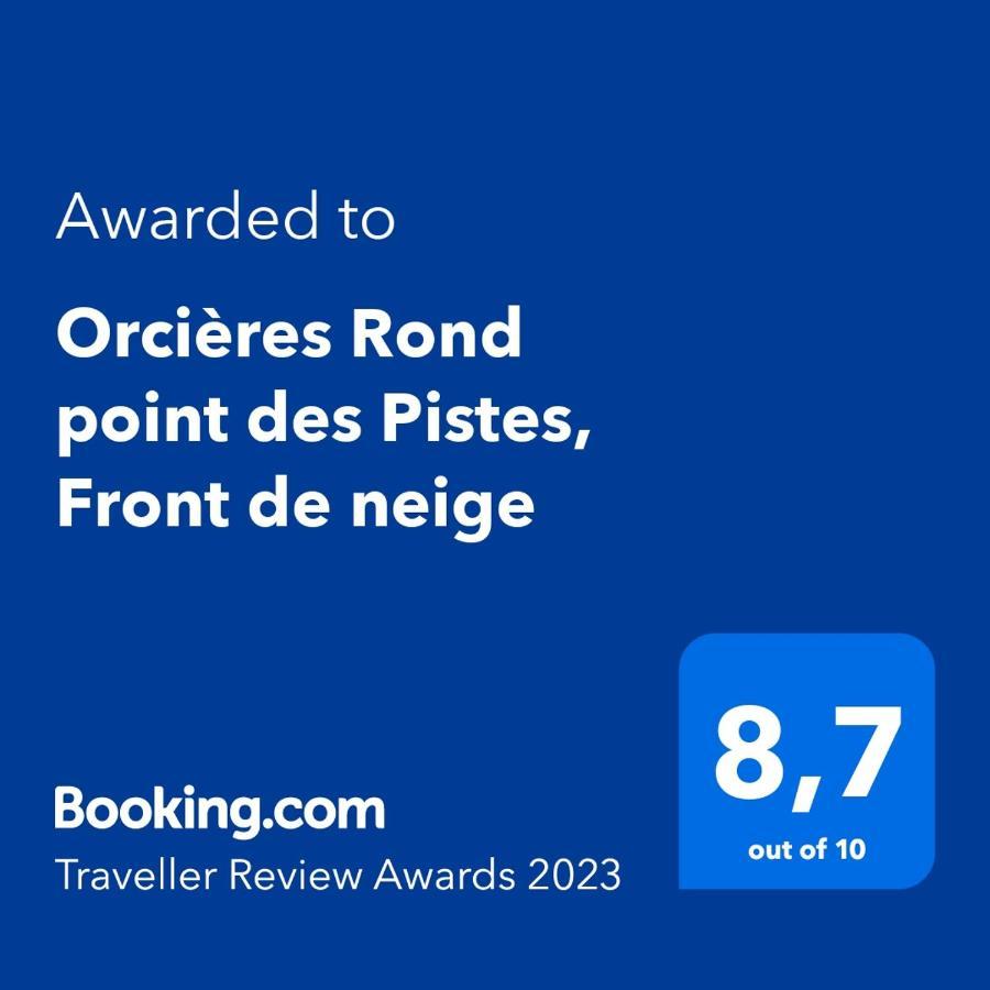 Orcieres Rond Point Des Pistes, Front De Neige Apartment Bagian luar foto